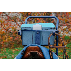 Carrello porta-sella Hippotonic corto Marina Blu marino