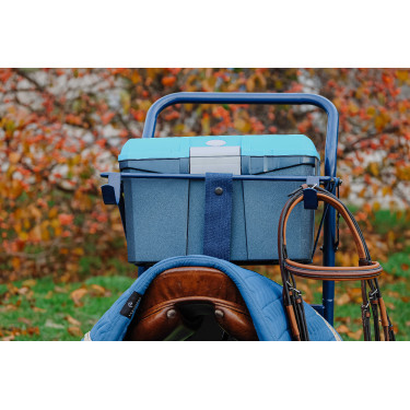 Carrello porta-sella Hippotonic corto Marina Blu marino