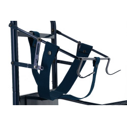Carrello porta-sella Hippotonic corto Marina Blu marino