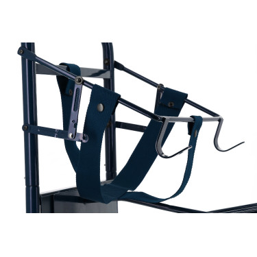 Carrello porta-sella Hippotonic corto Marina Blu marino