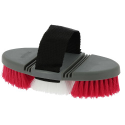 Spazzola tricolore HIPPOTONIC Flag Austria / Danimarca Blu marino