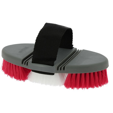 Spazzola tricolore HIPPOTONIC Flag Austria / Danimarca Blu marino