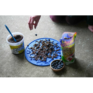 Tappetino da leccare LIKIT Graze Maze Blu