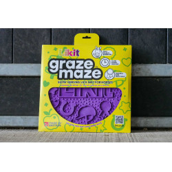 Tappetino da leccare LIKIT Graze Maze Viola