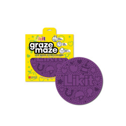 Tappetino da leccare LIKIT Graze Maze Viola