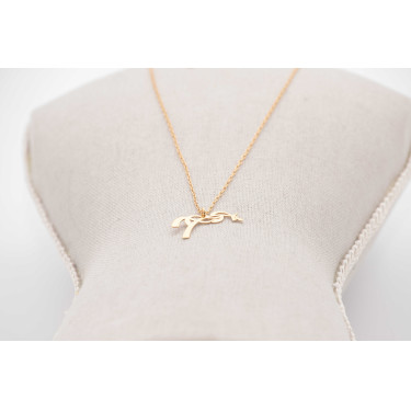 Collana Pénélope Angèle Dorato Oro