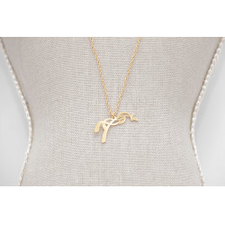 Collana Pénélope Angèle Dorato Oro