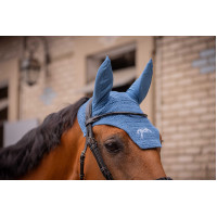 Cuffia per cavalli Pénélope Cotone Marina Blu marino Cuffia per cavalli Pénélope Cotone Marina Blu marino