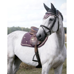 Cuffia per cavallo Night Collection Back On Track Rubino Rosso