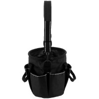 Borsa da toelettatura multipocche Riding World Nero