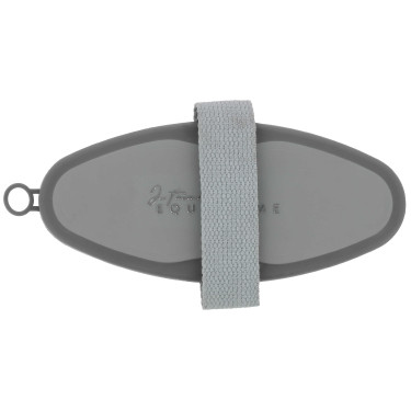 Spazzola morbida Ti amo Equithème Strass Grigio