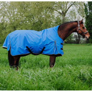 Coperta Equithème Tyrex Aisance 1200D High Neck Blu reale Coperta Equithème Tyrex Aisance 1200D High Neck Blu reale