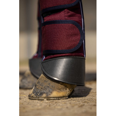 Ghette da trasporto Equithème Tyrex 1200D Rinforzate Bordeaux