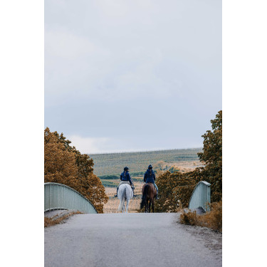 Parka Equithème Originals Maguy Marina Blu marino