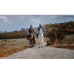 Parka Equithème Originals Maguy Marina Blu marino