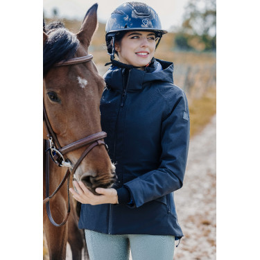 Parka Equithème Originals Maguy Marina Blu marino