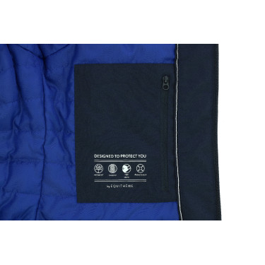 Parka Equithème Originals Maguy Marina Blu marino