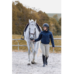 Giubbotto corto Equithème Originals Alina Marina Blu marino