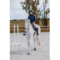 Giubbotto corto Equithème Originals Alina Marina Blu marino