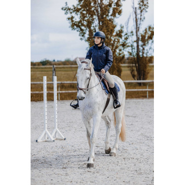 Giubbotto corto Equithème Originals Alina Marina Blu marino