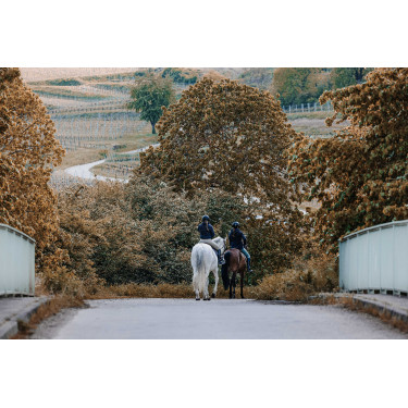 Giubbotto corto Equithème Originals Alina Marina Blu marino