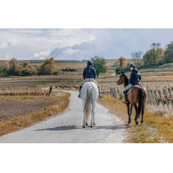 Giubbotto corto Equithème Originals Alina Marina Blu marino