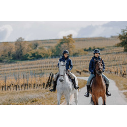 Giubbotto corto Equithème Originals Alina Marina Blu marino