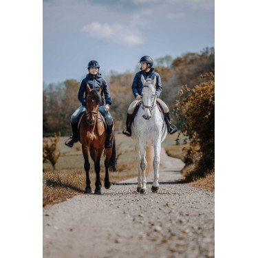 Giubbotto corto Equithème Originals Alina Marina Blu marino