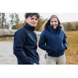 Giubbotto corto Equithème Originals Alina Marina Blu marino