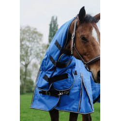 Coperta Equithème TYREX Aisance 1200D Combo Blu reale
