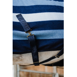 Camicia in pile Equithème Confortech Marina Blu marino