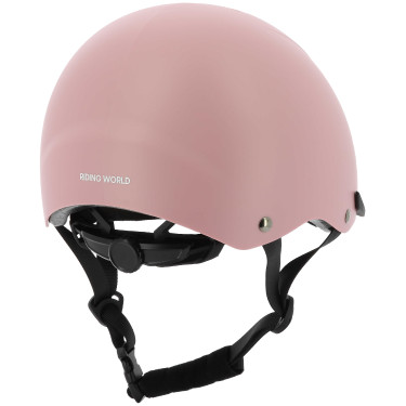 Casco Riding World Windy Rosa opaco Casco Riding World Windy Rosa opaco