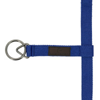 Capestro in nylon Equithème 3D Mesh Blu reale