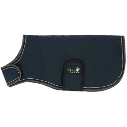Coperta per cane Equithème TYREX 600D Blu / grigio Coperta per cane Equithème TYREX 600D Blu / grigio