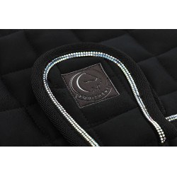 Coperta per cane Ti amo Equithème Nero