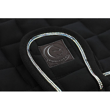 Coperta per cane Ti amo Equithème Nero