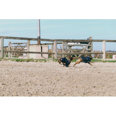 Camicia in pile per cane Equithème Marina Blu marino