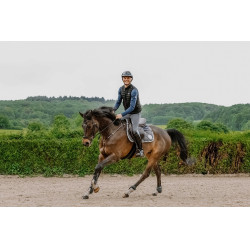 Gilet riscaldato Equithème Charlie Nero