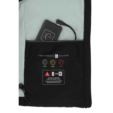 Batteria per gilet riscaldato Equithème Charlie Nero