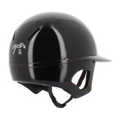 Casco Penelope visiera lunga Nero lucido