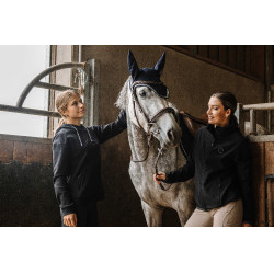 Giacca idrorepellente Je t'aime Equithème Dakota Nero