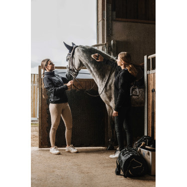 Giacca idrorepellente Je t'aime Equithème Dakota Nero
