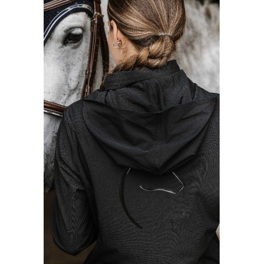 Giacca idrorepellente Je t'aime Equithème Dakota Nero