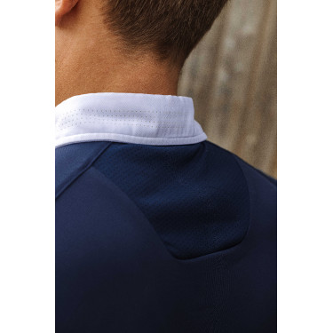 Polo Equithème Victor Marina Blu marino