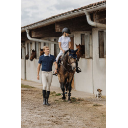 Polo Equithème Victor Marina Blu marino