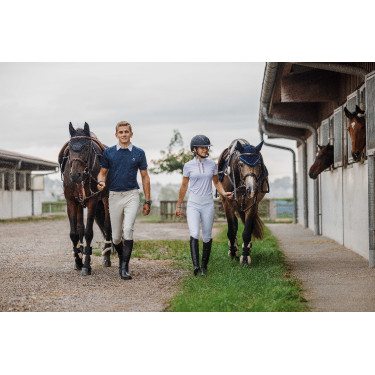 Polo Equithème Riyadh Bianco