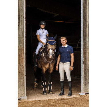 Polo Equithème Riyadh Bianco