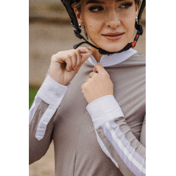 Polo Equithème Estoril Talpa Marrone Polo Equithème Estoril Talpa Marrone