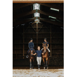 T-shirt Equithème Originals Mélodie Marina Blu marino