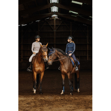 T-shirt Equithème Originals Mélodie Marina Blu marino